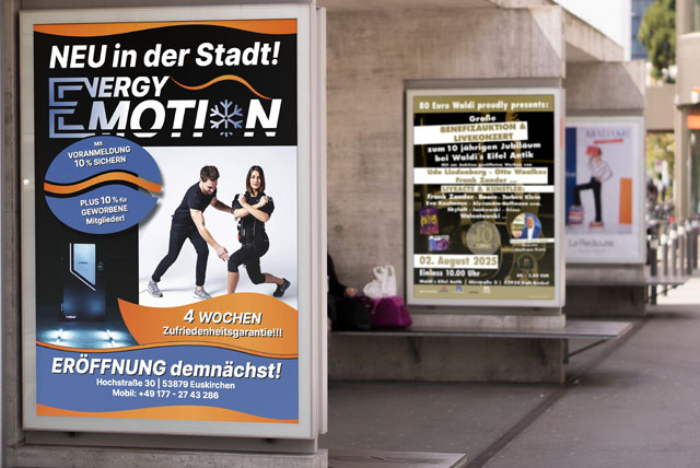 Werbung für Einzel- & mittelständische Unternehmen Euskirchen - Köln & Bonn - Bild